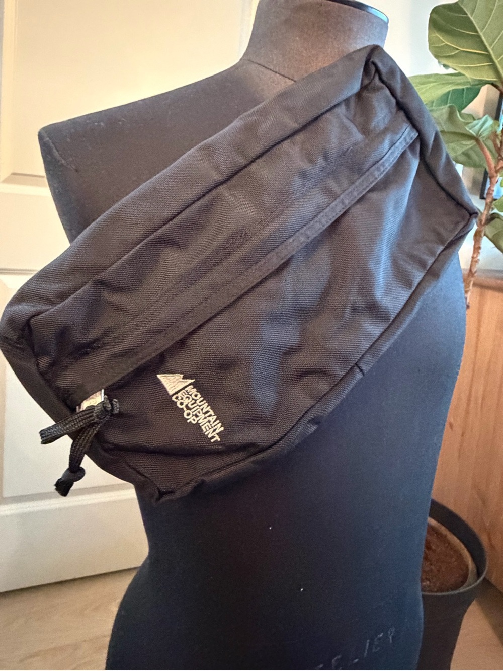 MEC Black Waist Sling Pack